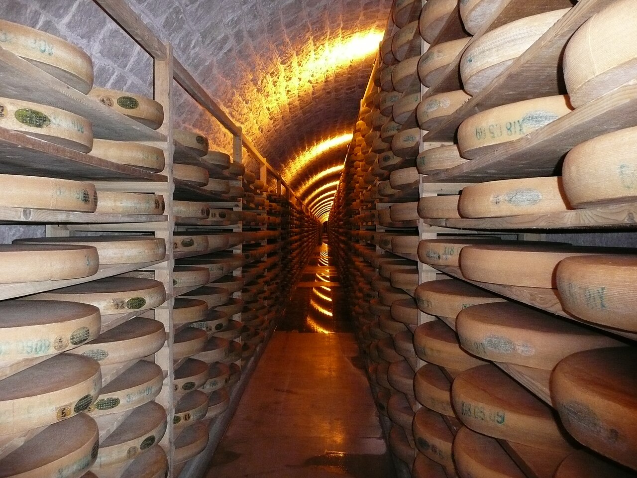 Cave d'affinage Comté